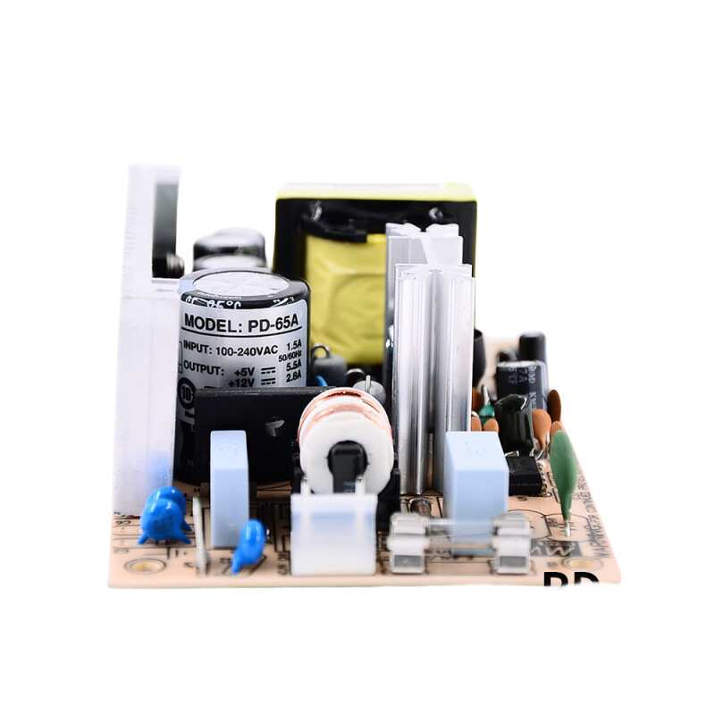 明纬 PD-65A系列双组输出开关电源(65W左右) 5V5.5A/12V2.8A