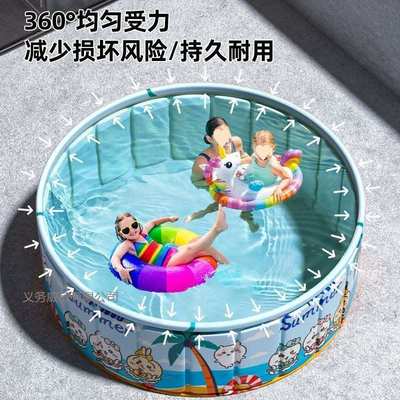 泳池沙池玩水可折叠免安装洗澡儿童成人婴儿宝宝狗狗家用户外家用