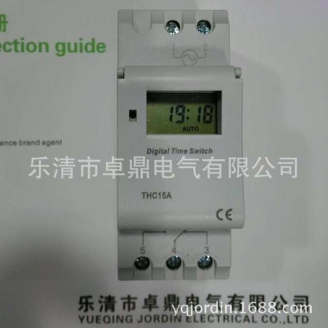 Oktimer 微电脑时控开关 THC-15A 高精度 低功耗定时器延时