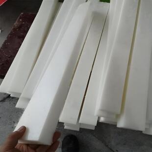 白色尼龙方棒 赛钢方块聚甲醛 POM扁条 HDPE板 黑色PA66定制加工