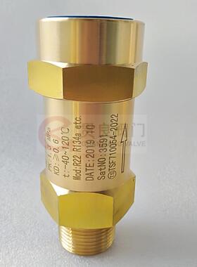 冷冻机安全阀VAL584Y2SFA-22C300T2空调蒸发器安全阀