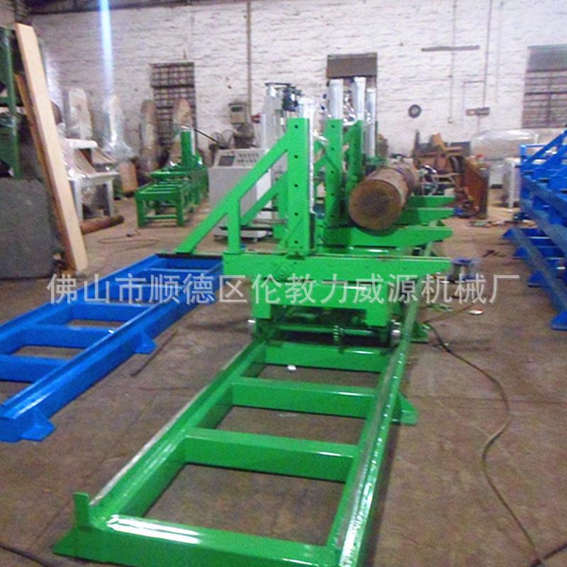 木工带锯跑车立式跑车带锯机半自动圆木推台锯重型原木跑车带锯机