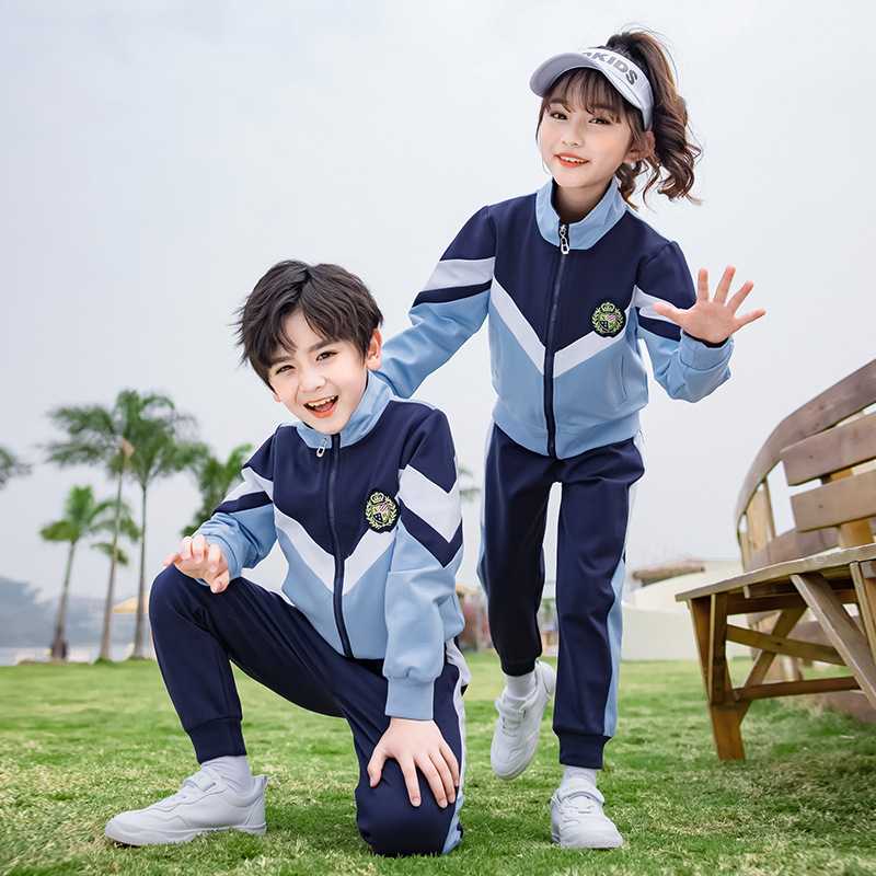 幼儿园春秋运动园服三件套英伦