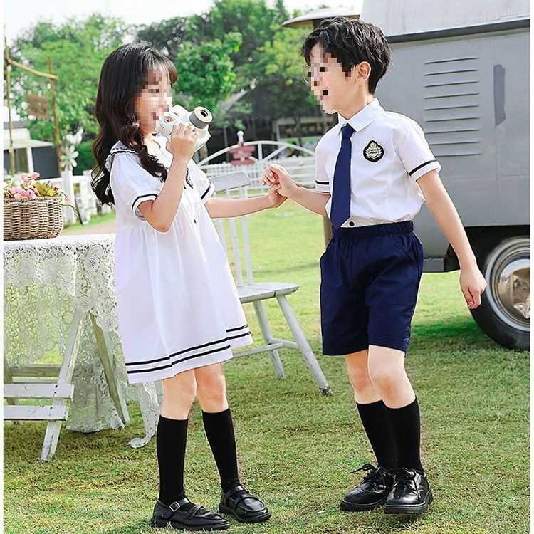 幼儿园夏装园服套装|小学生夏季