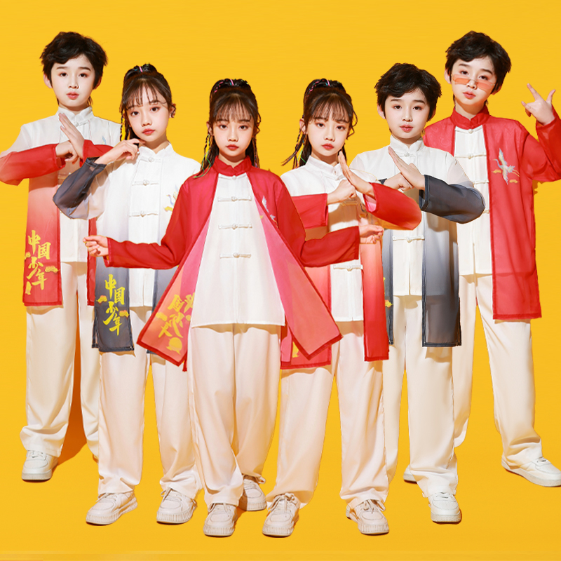 儿童中小学生武术中汉服