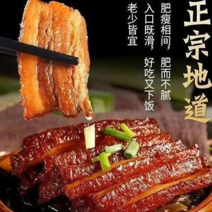 正宗梅菜扣肉500g碗装红烧肉东坡肉加热即食下饭菜五花肉卤味零食