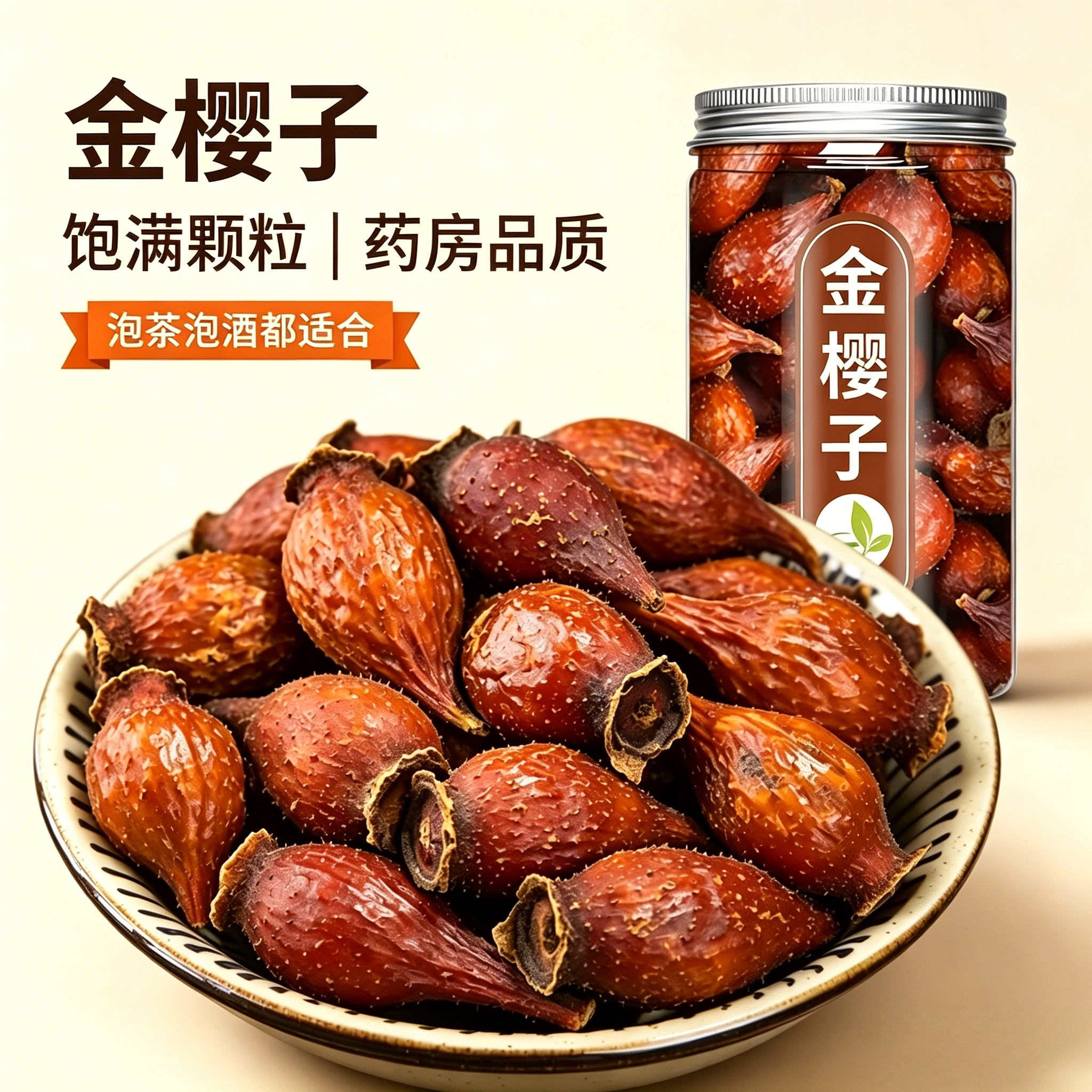 泡酒药材金英子干果金樱子肉煲汤