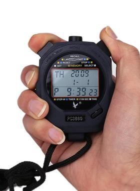 天福PC3860三排60道30道秒表多功能计时器田径跑步比赛计时跑表