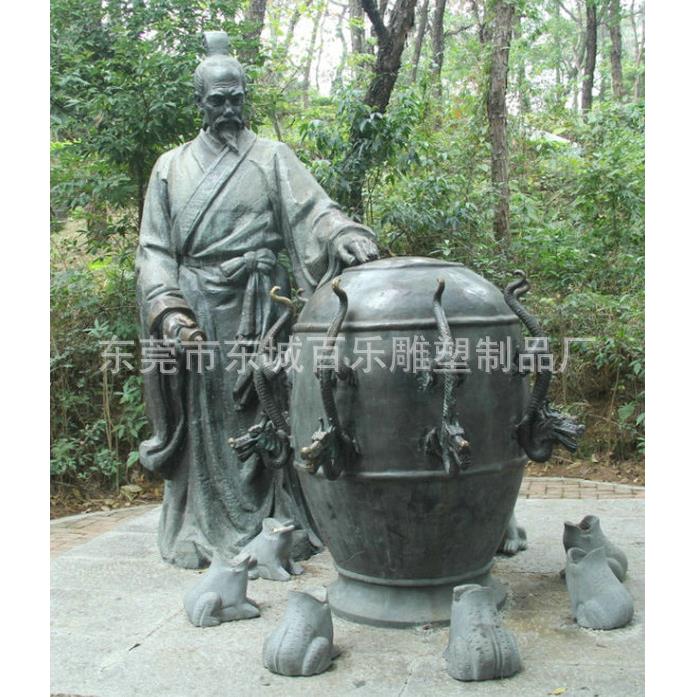 铸铜西方人物雕塑园林室外校园古代寓言故事景观雕塑大型铸铜雕塑
