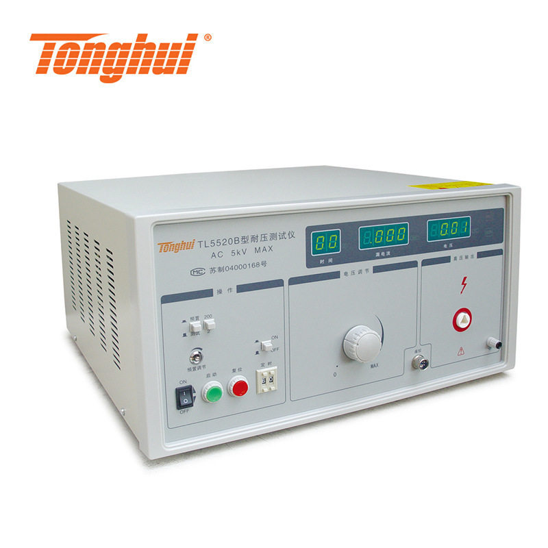 Tonghui同惠TL5520B交流耐压测试仪TL5510A电气安规测试仪AC 5kV