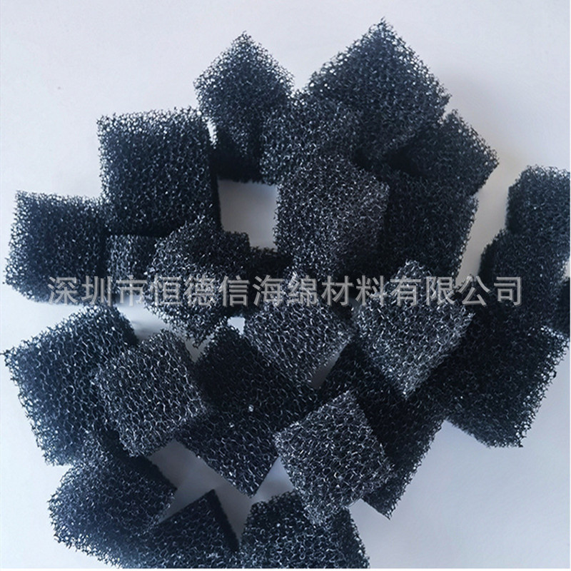 污水过滤网状生物填料海绵亲水性易挂膜遇水沉降聚氨酯过滤绵填料
