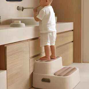 宝宝洗手台阶凳儿童洗漱脚踏家用防滑阶梯凳洗手台踩脚凳