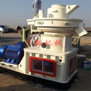 稻壳生物质燃烧环模颗粒机560 办厂项目木屑制棒压块机生产线