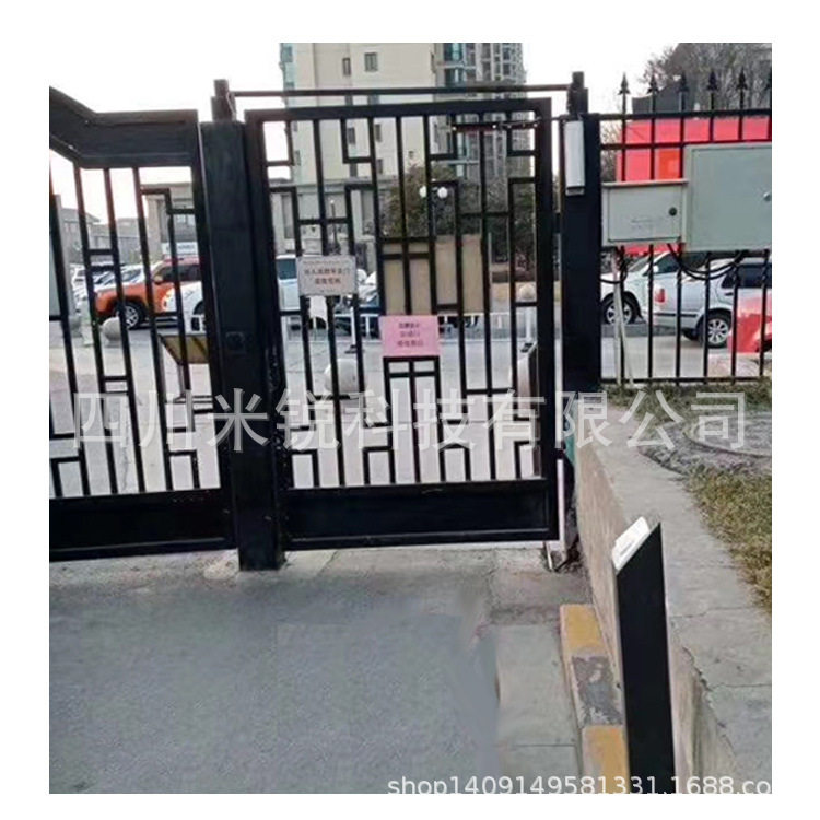 陕西侧装曲臂自动开门机 渭南刷卡电动闭门器 小区开门器厂家批发