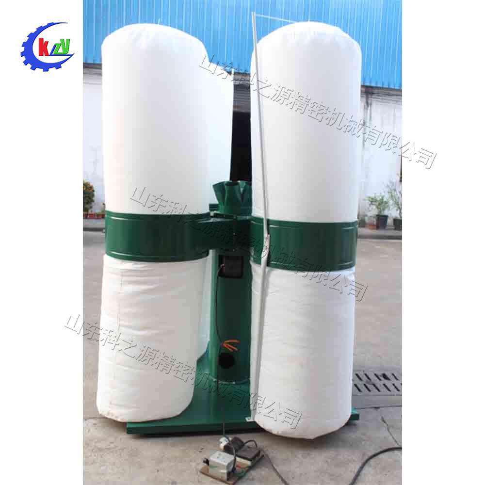 工业布袋吸尘设备集尘单桶双桶吸尘机可移动式木工机械除尘器