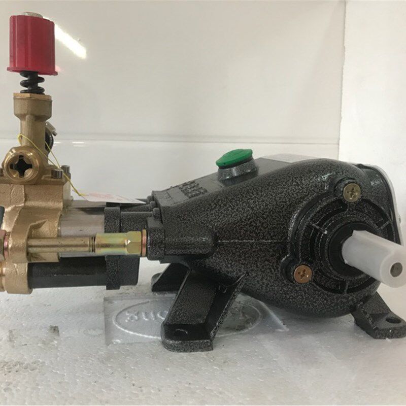 55型58型清洗机刷车泵总成商用高压洗车机机头全铜原z装加厚泵头