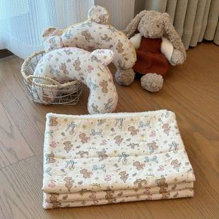 宠物小被子枕头毛毯小狗睡枕中小型犬安抚保证毯子隔尿垫 空调被