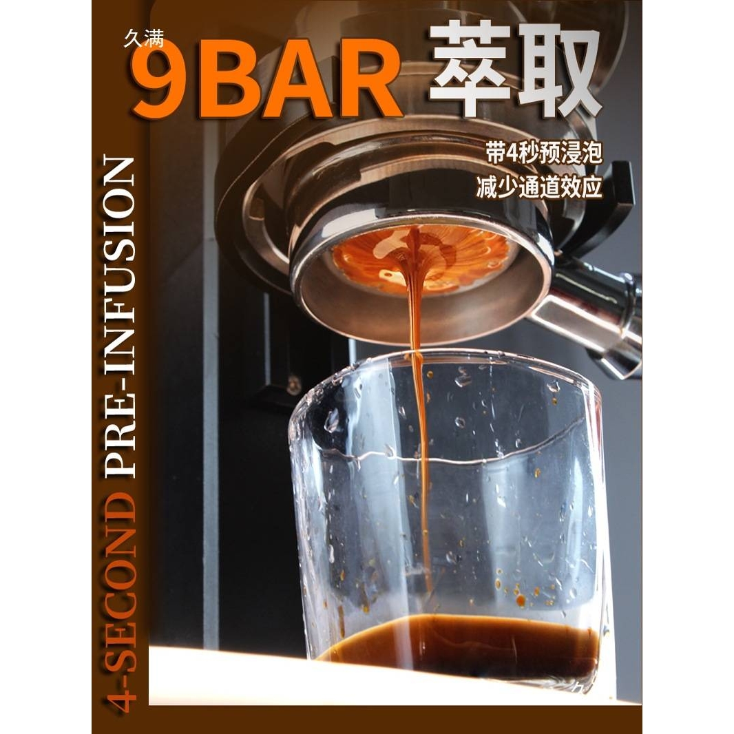 气动咖啡机便携摆摊家用半自动