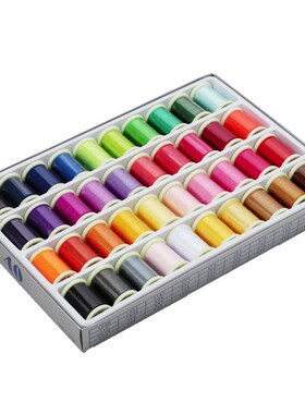 40色定色绣花线i不织布绣线拼布DIY线120D/2 电脑绣花机绣花线280