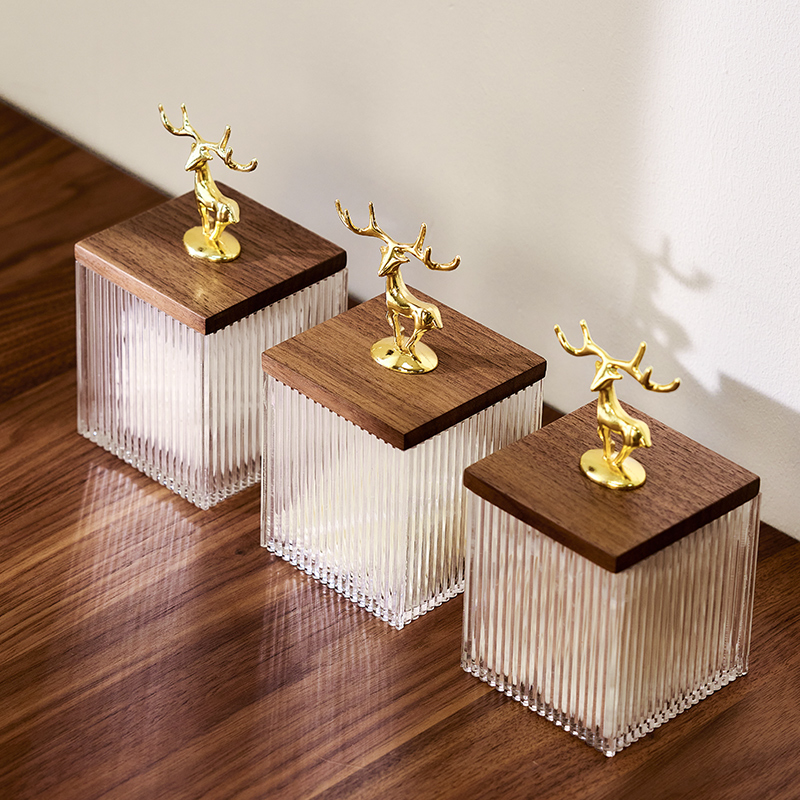 棉签盒化妆棉口j红首饰皮筋收纳亚克力牙线盒家用个性轻奢创意