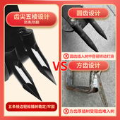 爬树神器专用工具猫爪上树专用z脚扎子大拐摘马蜂窝户外铁鞋 爬大