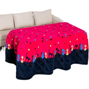 1.2米长方形h烤火罩子烤火桌罩套烤火架被罩1.5米加厚烤火被子家