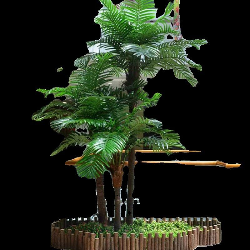 椰子树大型假树亚热带室内v外仿真绿植落地装饰人造仿生树棕榈树