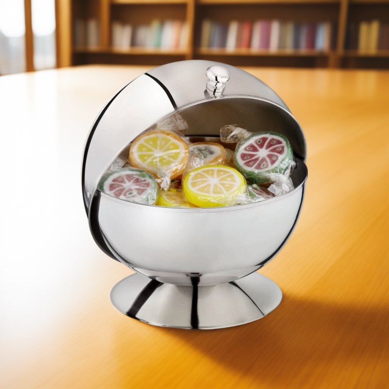 不锈钢桌面垃圾桶迷你卧室桌上纸篓创意零食糖T果咖啡胶囊收纳盒