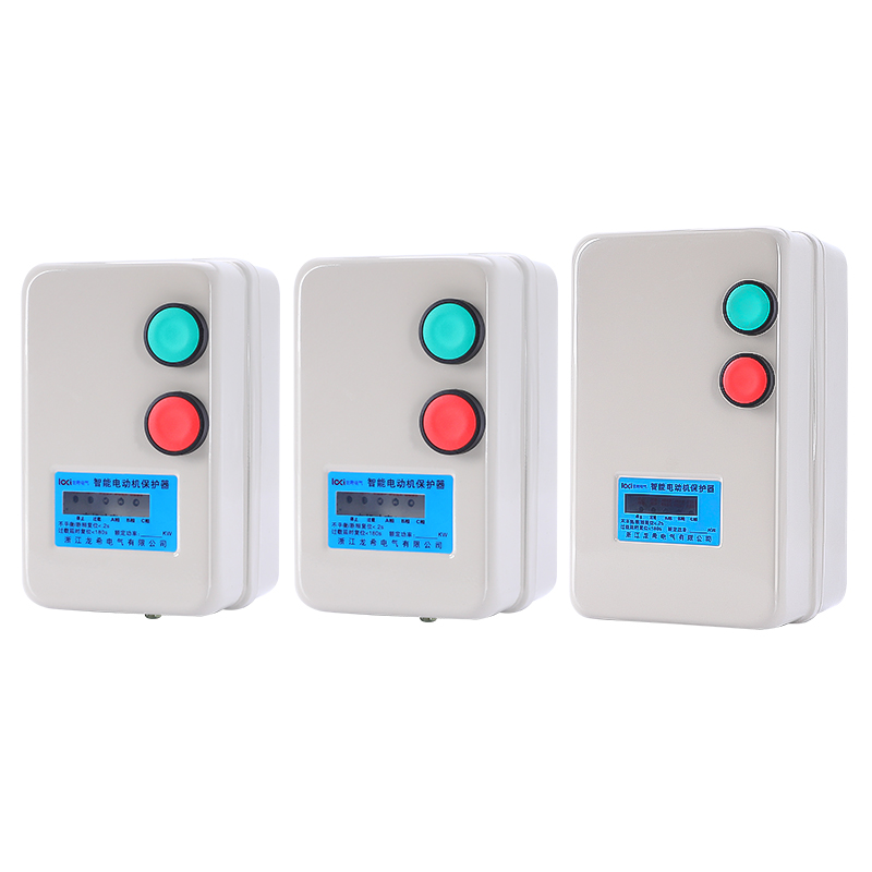 带指示信号c灯磁力启动器380V三相电动机水泵缺相智能过载保护开