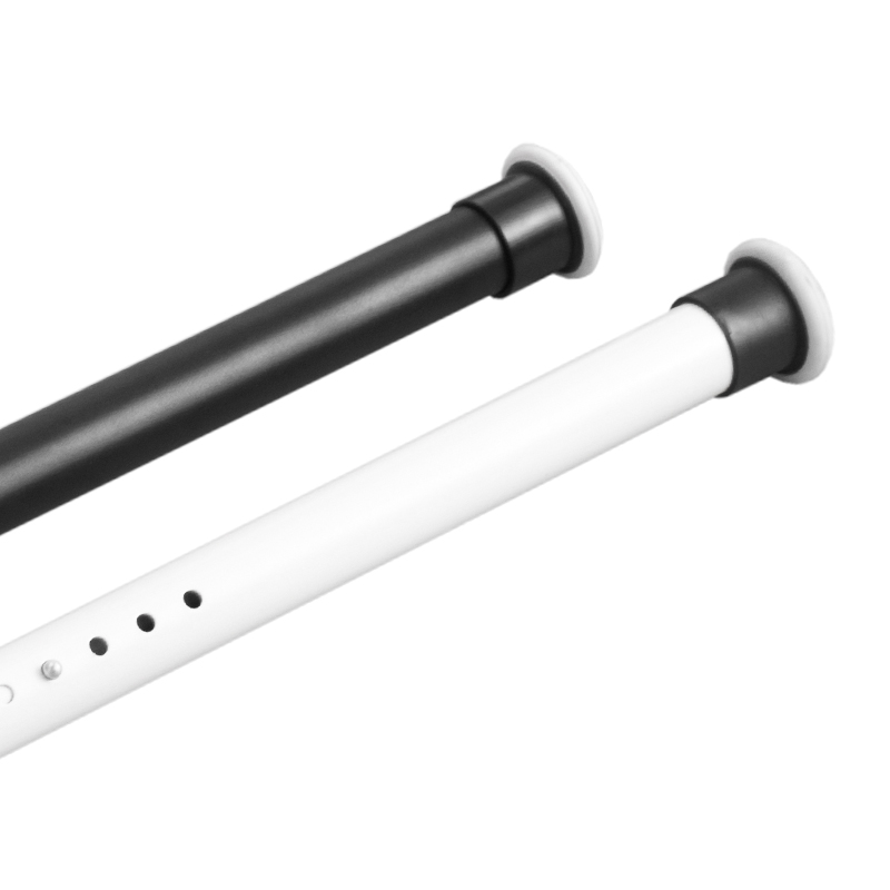 窗帘免打孔安装伸缩杆卧室阳台晾衣杆F浴室卫生间架收缩免钉浴帘