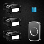 三拖一迎宾门铃欢迎光临感应器分体式 F进门语音播报提示器商店门