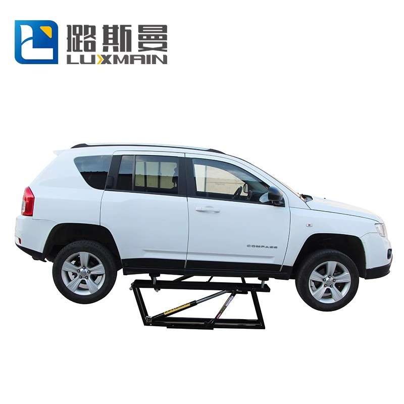 璐斯曼汽车举升机低位移动便携剪式升降机汽修举升平台2.5T 3.5T