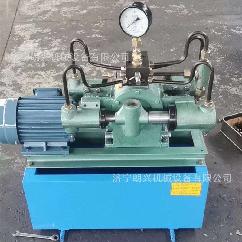 4DSY-60Mpa电动试压泵1.5KW四缸管道电动打压泵大流量挤压泵