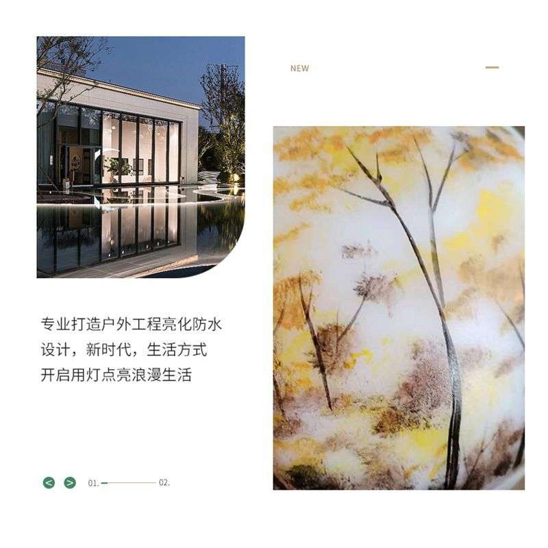 户外月球灯PE滚塑手绘圆球灯广场花园亮化草坪防水灯景观灯星球灯