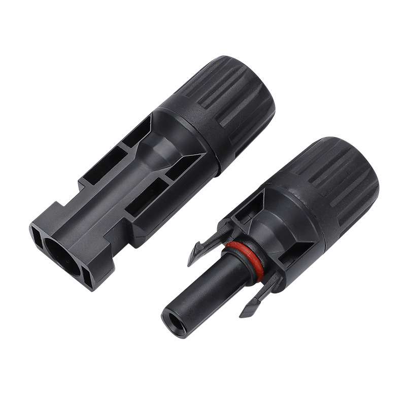 MC4光伏连接器1000V 30A接头太阳能光伏电池板组件公母插头
