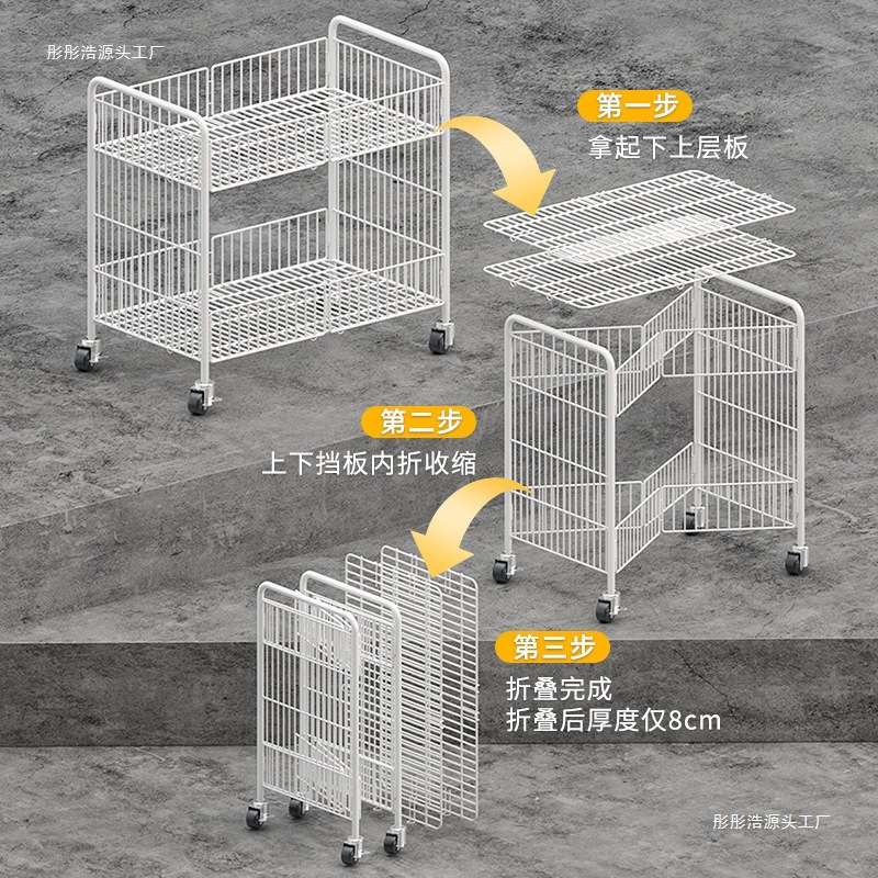 地摊小推车可折叠便携式冰粉摊位架秒收手推车夜市摆摊车手拉车