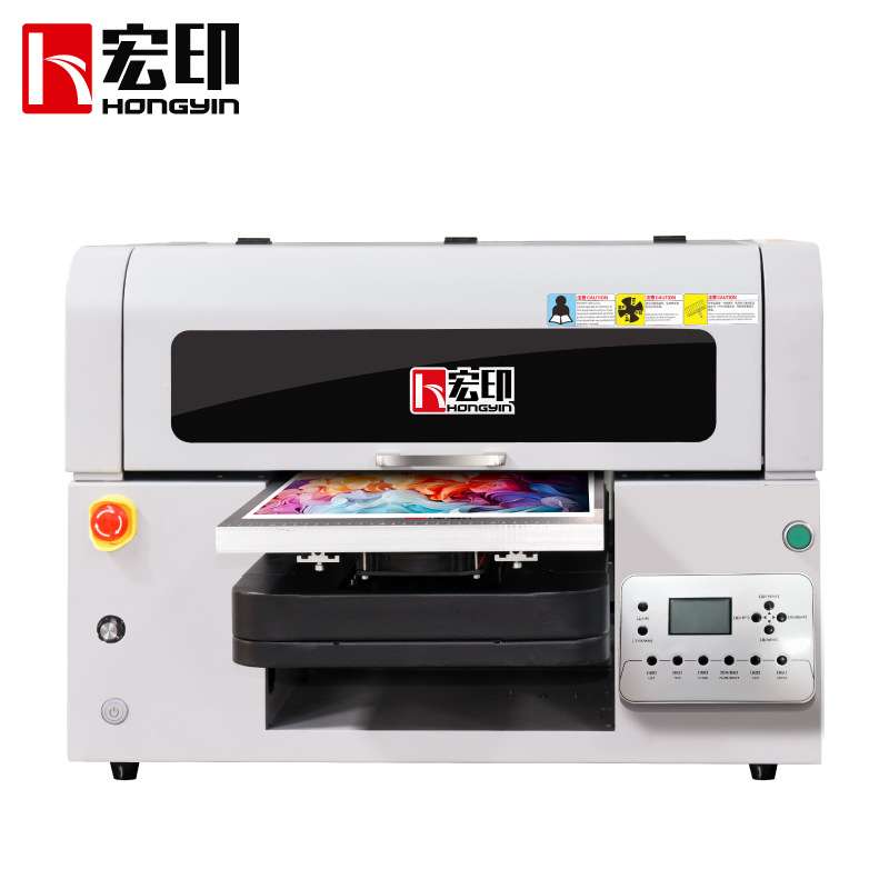 宏印A3小型HY-A3L高精度UV平板打印机亚克力PVC高速立体浮雕打印