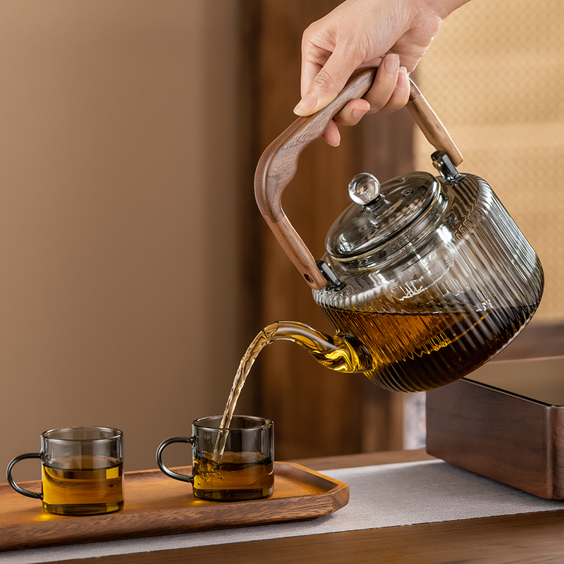 烟灰蒸煮一体茶壶电热全自动电陶炉煮茶炉150P0w烧水壶养生壶家用