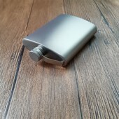 迷你金属扁酒壶 钛小酒壶随N身 户外纯钛酒壶 钛合金酒壶