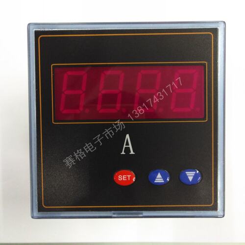sx96 500/5A 200/5A数显30/5A电流数字表直流10P00V交流电压表500