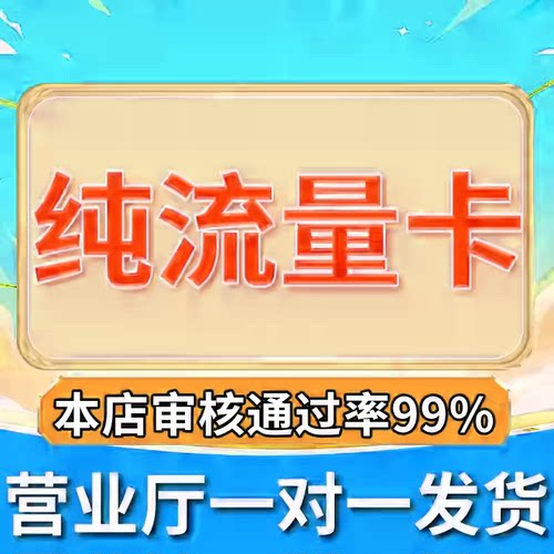 纯流量不可通话