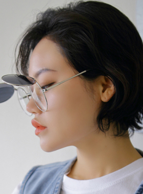 双层开合复古小众个性墨镜女潮2026新款高级感太阳眼镜