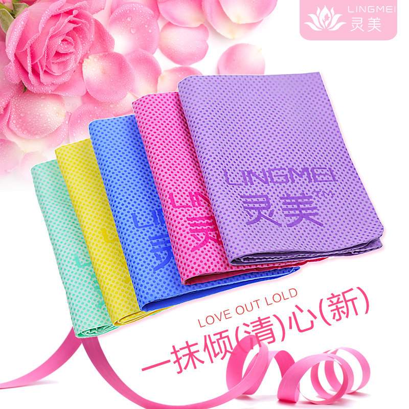 灵美干发毛e巾超强吸水干发鹿皮巾孕妇洗头包长头发快速干发神器
