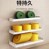新疆 厨房微波炉架子壁挂白色免打孔J墙上收纳架调料挂架烤箱 包邮