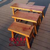 炭烧实木桌椅小吃店快餐店桌椅烧烤休闲农场桌椅R面馆大排档桌椅