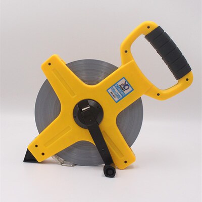 激光雕刻钢卷尺50米30米不锈钢尺子耐高温L钢尺米尺耐磨100米防水