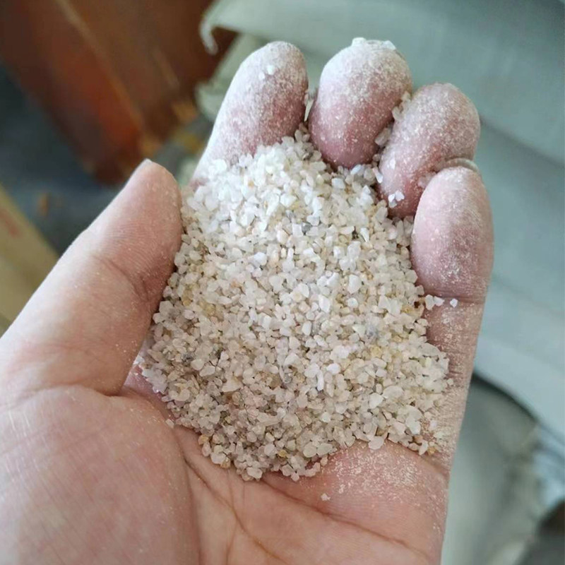 水处理石英砂游泳池前置砂缸过滤罐E石英沙白沙子饮用水级细沙5吨