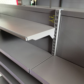 美宜佳货架层板隔板便利店超市展C架陈列架加层加板托臂标价标签