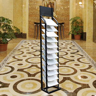 瓷砖展示架立式样品l展示架300 600橱柜门色板展架铝扣板石材架子