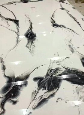油性水墨地坪漆室内水泥地环x氧树脂仿古艺术地板耐磨白色泼墨地
